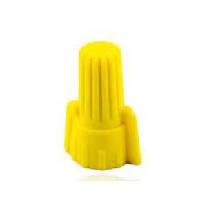 DESCRIPTION: (1) BAG OF (500) WINGED WIRE CONNECTORS BRAND/MODEL: EASY TWIST BY NSI #WWC-Y-B INFORMATION: YELLOW RETAIL$: $29.86 PER BAG QTY: 1