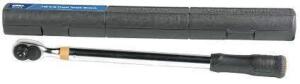 DESCRIPTION: (1) PRESET TORQUE WRENCH BRAND/MODEL: OTC #5776-5 INFORMATION: BLACK CARRY CASE RETAIL$: $123.99 EA SIZE: 140 FT-LBS QTY: 1