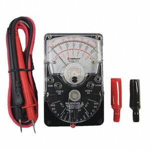 DESCRIPTION: (1) VOLT/OHM METER BRAND/MODEL: TRIPLETT #29FK34 RETAIL$: $182.91 EA QTY: 1