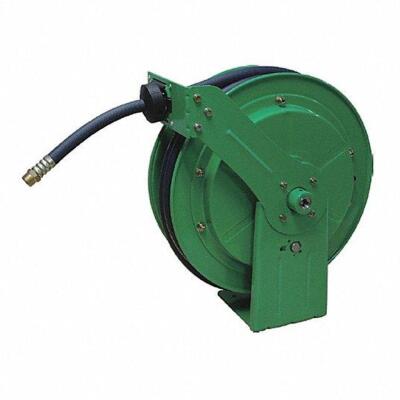 DESCRIPTION: (1) SPRING RETURN HOSE REEL BRAND/MODEL: SPEEDAIRE #437J30 INFORMATION: GREEN RETAIL$: $447.78 EA SIZE: 50' QTY: 1