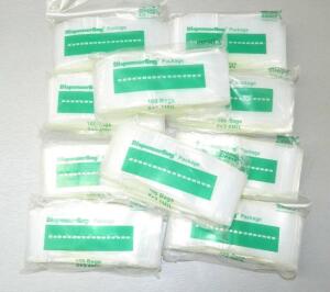 DESCRIPTION: (1) BOXES OF (1000) RECLOSABLE POLY BAGS BRAND/MODEL: RELOC ZIPPIT #4R23 INFORMATION: CLEAR RETAIL$: $15.83 EA SIZE: 3X2" QTY: 1