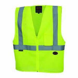 DESCRIPTION: (10) HIS VIS VEST BRAND/MODEL: PIONEER #6936AU INFORMATION: GREEN RETAIL$: $13.38 EA SIZE: 2 XL QTY: 10