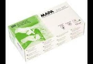 DESCRIPTION: (1) CASE OF (10) BOXES OF (100) NITRILE GLOVES BRAND/MODEL: MAPA PROFESSIONAL RETAIL$: $15.55 A BOX OF 100 SIZE: SIZE LARGE QTY: 1