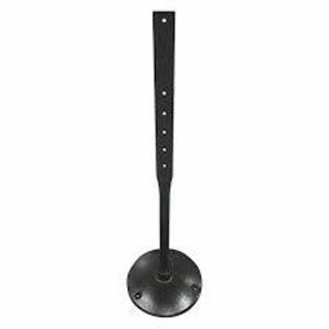 DESCRIPTION: (2) SIGN BASE WITH POST BRAND/MODEL: LYLE #488F11 INFORMATION: BLACK RETAIL$: $150.00 EA SIZE: 51" TALL QTY: 2