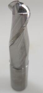 DESCRIPTION: (2) SOLID CARBIDE SQ END MILL BRAND/MODEL: GARR 708763 RETAIL$: 87.40 EA SIZE: .610" ,1/38" LOC QTY: 2