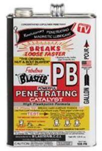 DESCRIPTION: (1) PENETRATING LUBRICANT BRAND/MODEL: BLASTER #4LRF9 RETAIL$: $70.00 EA SIZE: 1 GALLON QTY: 1