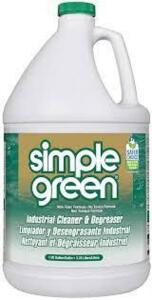 DESCRIPTION: (2) CLEANER AND DEGREASER CONCENTRATE BRAND/MODEL: SIMPLE GREEN #22C609 RETAIL$: $21.76 EA SIZE: 1 GALLON QTY: 2