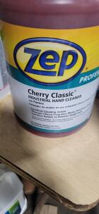 DESCRIPTION: (2) CHERRY CLASSIC INDUSTRIAL HAND CLEANER BRAND/MODEL: ZEP RETAIL$: $40.00 EA SIZE: 1 GALLON QTY: 2