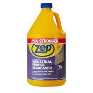 DESCRIPTION: (2) INDUSTRIAL PURPLE DEGREASER BRAND/MODEL: ZEP RETAIL$: $12.98 EA SIZE: 1 GALLON QTY: 2