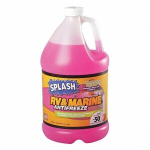 DESCRIPTION: (2) RV AND MARINE ANTIFREEZE BRAND/MODEL: SPLASH #49GU89 RETAIL$: $7.00 EA SIZE: 1 GALLON QTY: 2