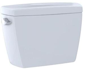 DESCRIPTION (1) TOTO DRAKE TOILET TANK & COVER BRAND/MODEL ST743S#01 ADDITIONAL INFORMATION COTTON WHITE/1.6 GPF/RETAILS AT $154.00 SIZE 21" X 9" X 18