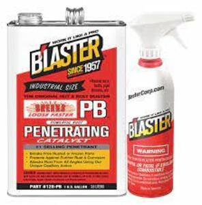 DESCRIPTION: (1) PENETRATING LUBRICANT BRAND/MODEL: BLASTER #4LRF9 RETAIL$: $70.00 EA SIZE: 1 GALLON QTY: 1