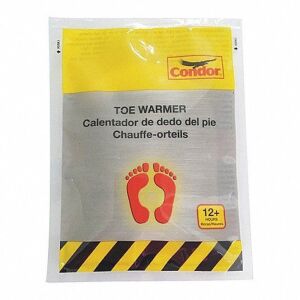 DESCRIPTION: (1) PACK OF (200) FOOT WARMERS BRAND/MODEL: CONDOR/32HD75 INFORMATION: PRODUCT NOT RELIABLE, ASK RETAIL$: 240.00 PER PK OF 200 SIZE: 3-3/