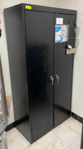 2-DOOR METAL CABINET