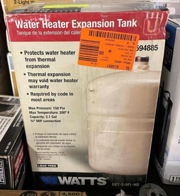 WATER HEATER EXPANSION TANK