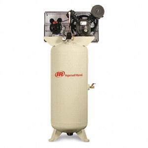 DESCRIPTION: (1) AIR COMPRESSOR BRAND/MODEL: INGERSOLL RAND #2340L5 RETAIL$: $1999.77 EA SIZE: 5 HP 60 GALLON QTY: 1