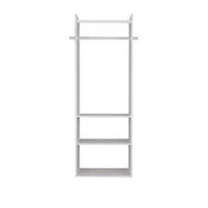 DESCRIPTION: (1) HANGING CLOSET TOWER KIT BRAND/MODEL: EASY TRACK #RV1472ON INFORMATION: WHITE RETAIL$: $214.57 EA QTY: 1