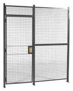 DESCRIPTION: (1) PARTS OF PARTITION CAGE BRAND/MODEL: WIRECRAFTERS INFORMATION: GRAY RETAIL$: $1607.96 TOTAL SIZE: TOTAL CAGE, 8'X8'X8', MUST COME INS