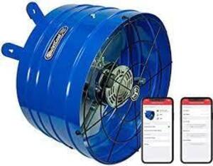 DESCRIPTION: (1) SMART ATTIC GABLE FAN BRAND/MODEL: QUIETCOOL INFORMATION: BLUE RETAIL$: $179.00 EA QTY: 1