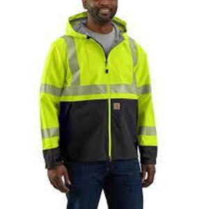 DESCRIPTION: (1) HIGH-VISIBILITY STORM DEFENDER LOOSE FIT MIDWEIGHT CLASS 3 JACKET BRAND/MODEL: CARHART #HVJS206YW INFORMATION: HI-VIZ YELLOW RETAIL$: