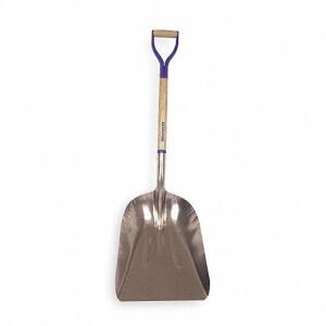 DESCRIPTION: (2) GRAIN SCOOP SHOVEL BRAND/MODEL: WESTWARD #1WG35 INFORMATION: ALUMINUM RETAIL$: $62.27 EA SIZE: 13 3/8 IN BLADE WD, 18 3/4 IN BLADE LG