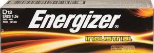 DESCRIPTION: (12) ALKALINE D BATTERIES BRAND/MODEL: ENERGIZER INFORMATION: D RETAIL$: $34.84 TOTAL SIZE: 1.5 V QTY: 12