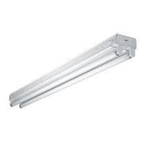 40-Watt 2-Light White 4 ft. Fluorescent Strip Light (2 PACK)