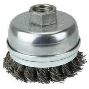 DESCRIPTION: (6) BANDED WIRE CUP BRUSH BRAND/MODEL: WEILER #13301 RETAIL$: $24.34 EA SIZE: 2-3/4" QTY: 6