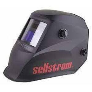 DESCRIPTION: (1) WELDING HELMET BRAND/MODEL: SELLSTROM INFORMATION: BLACK RETAIL$: $100.73 EA SIZE: W9 TO W13 QTY: 1