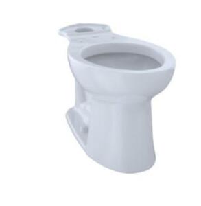 DESCRIPTION: (1) ELONG TOILET BOWL BRAND/MODEL: TOTO #C24EF INFORMATION: COTTON WHITE RETAIL$: $143.50 EA QTY: 1