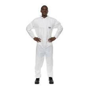 DESCRIPTION: (24) COVERALL WITH ELASTIC WRIST AND ANKLE BRAND/MODEL: KOOLGUARD #107-KG RETAIL$: $10.98 EA SIZE: SIZE 5XL QTY: 24