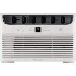 6,000 BTU Window-Mounted Room Air Conditioner in White