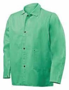 DESCRIPTION: (1) CASE OF (10) WELDING JACKETS BRAND/MODEL: OCCUNOMIX #MIG101V-3X INFORMATION: GREEN RETAIL$: $20.00 A JACKET SIZE: XL QTY: 1