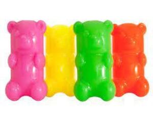 DESCRIPTION: (4) DOG TOYS BRAND/MODEL: RUFF DAWG GUMMY BEAR INFORMATION: MULTI COLORS RETAIL$: $20.00 EA QTY: 4