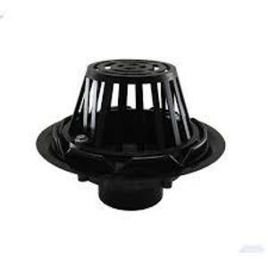 DESCRIPTION: (1) ROOF DRAIN WIHT PLASTIC DOME BRAND/MODEL: JONES STEPHENS #R8015 RETAIL$: $60.00 EA SIZE: 4" QTY: 1