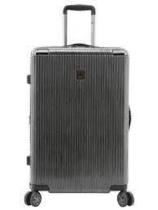 DESCRIPTION: (1) HARDSIDE ROLLING UPRIGHT LUGGAGE BRAND/MODEL: SWISS TECH EXCURSION INFORMATION: CHHARCOAL RETAIL$: $1100.000 EA QTY: 1