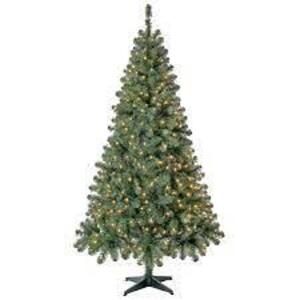 DESCRIPTION: (1) ARTIFICAL CHRISTMAS TREE BRAND/MODEL: HOLIDAY TIME RETAIL$: $40.00 EA SIZE: 6.5 QTY: 1