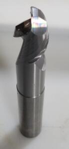 DESCRIPTION: (3) HIGH PERFORMANCE CARBIDE REDUCED NECK END MILL BRAND/MODEL: DATA FLUTE HSMM21000 .190 RAD RETAIL$: $ 342.75 EA SIZE: 1" DIA QTY: 3