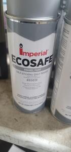 DESCRIPTION: (6) ECO SAFE ENAMEL SPRAY PAINT PRIMER BRAND/MODEL: IMPERIAL #85018 INFORMATION: SELF ETCHING GRAY RETAIL$: $15.25 EA SIZE: 12 OZ QTY: 6