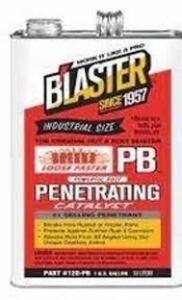 DESCRIPTION: (1) PENETRATING LUBRICANT BRAND/MODEL: BLASTER #4LRF9 RETAIL$: $70.00 EA SIZE: 1 GALLON QTY: 1