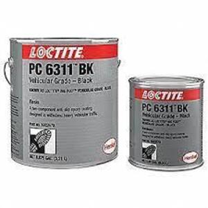 DESCRIPTION: (1) 2 PART ANTI SLIP RESIN BRAND/MODEL: LOCTITE PC6311 BK INFORMATION: BLACK RETAIL$: $425.15 EA SIZE: 1 GALLON QTY: 1