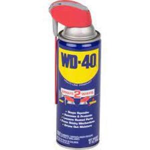 DESCRIPTION: (6) MULTI-USE PRODUCT BRAND/MODEL: WD-40 INFORMATION: SPRAYS 2 WAYS RETAIL$: $6.00 EA SIZE: 8 OZ QTY: 6