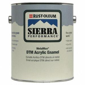 DESCRIPTION: (1) DTM ACRYLIC ENAMEL BRAND/MODEL: RUST-OLEUM 3800 INFORMATION: SAFETY BLUE RETAIL$: 120 SIZE: 1 GALLON QTY: 1