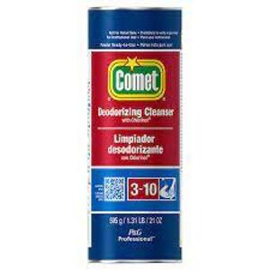 DESCRIPTION: (6) BATHROOM CLEANER BRAND/MODEL: COMET #3U557 SIZE: 21 OZ QTY: 6