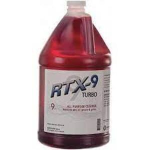 DESCRIPTION: (1) CLEANER AND DEGREASER BRAND/MODEL: RTX-9 RETAIL$: $50.00 EA SIZE: 1 GALLON QTY: 1