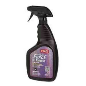 DESCRIPTION: (6) ALL PURPOSE DEGREASER BRAND/MODEL: CRC HYDRO FORCE #3EEC6 RETAIL$: $20.17 EA SIZE: 1 QT QTY: 6