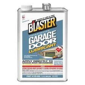 DESCRIPTION: (1) GARAGE DOOR LUBEBRAND/MODEL: BLASTERRETAIL$: $54.36 EASIZE: 1 GALLONQTY: 1