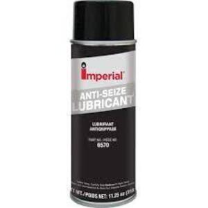 DESCRIPTION: (6) ANTI-SEIZE LUBRICANT BRAND/MODEL: IMPERIAL #6570 RETAIL$: $21.58 EA SIZE: 11 OZ QTY: 6