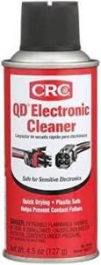 DESCRIPTION: (6) QD ELECTRONIC CLEANER BRAND/MODEL: CRC RETAIL$: $12.88 EA SIZE: 11 OZ QTY: 6