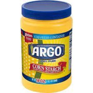 DESCRIPTION: (6) CORN STARCH BRAND/MODEL: ARGO RETAIL$: $10.00 EA SIZE: 16 OZ QTY: 6